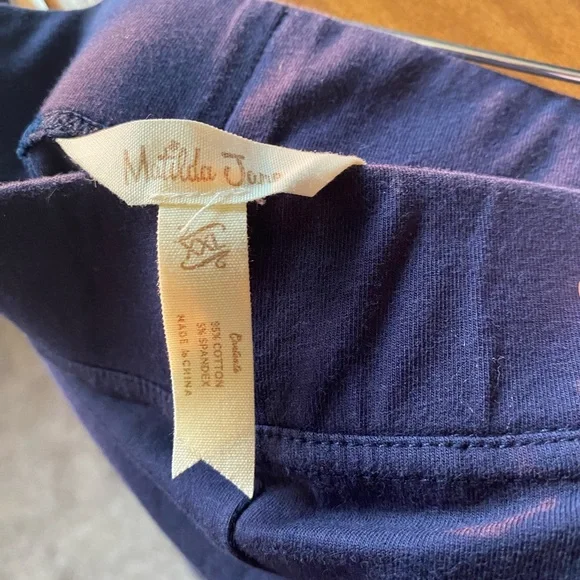 Matilda Jane Deep Blue Leggings - Picture 5 of 5